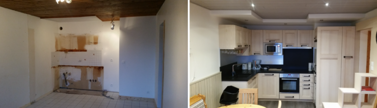 Rénovation complète d'un appartement